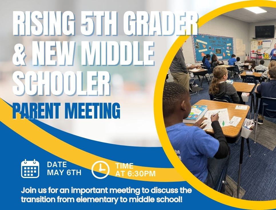 Are you the parent of an upcoming 5th grader or new middle schooler?