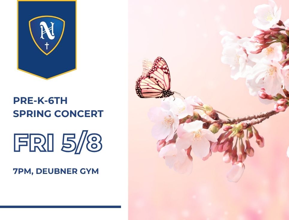Pre-K-6th Grade Spring Concert!
