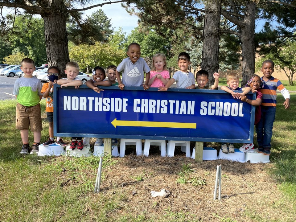 K4 students love Northside Christian School.