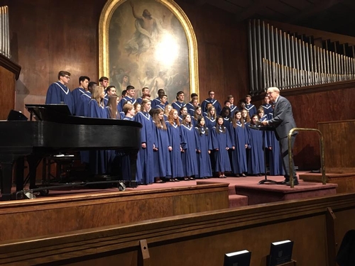 Award-winning high school choir